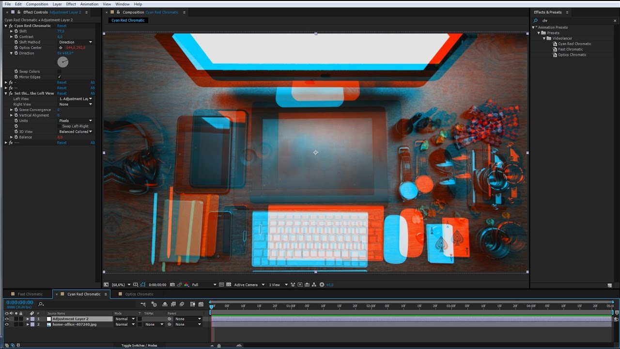 chromatic aberration after effects download
